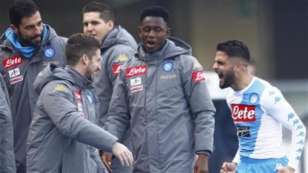 Serie A: Chievo Napoli 1-3. Ancora a rete Lorenzo Insigne