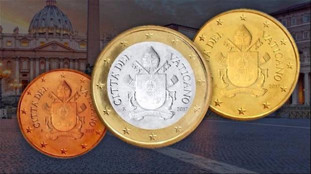 Dal 2 marzo in arrivo le monete euro del Vaticano 2017