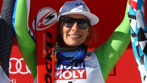 Elena Curtoni seconda a Crans-Montana, vince Ilka Stuhec