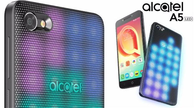 Alcatel A5 LED, smartphone che annuncia le notifiche con LED interattivi