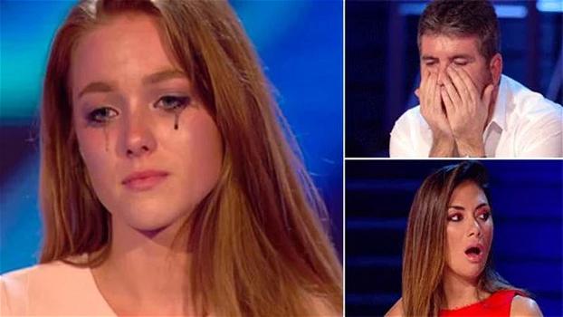 Una 16enne sale sul palco di X Factor e canta così bene da mettere il giudice in difficoltà