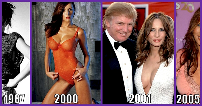 L’evoluzione di Melania Trump negli anni è incredibile! Pensare che nel 1970 era così…