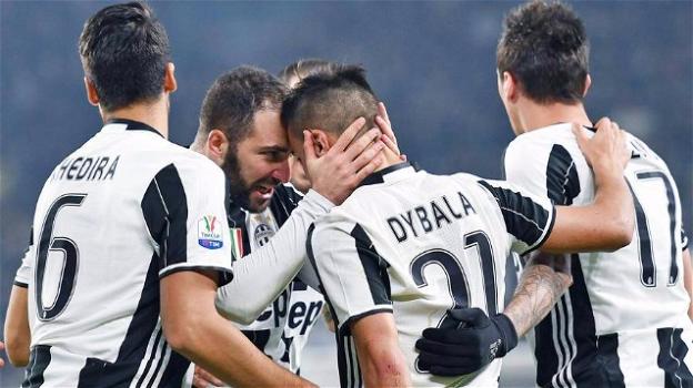 Coppa Italia, Juventus batte Napoli 3-1 tra le polemiche