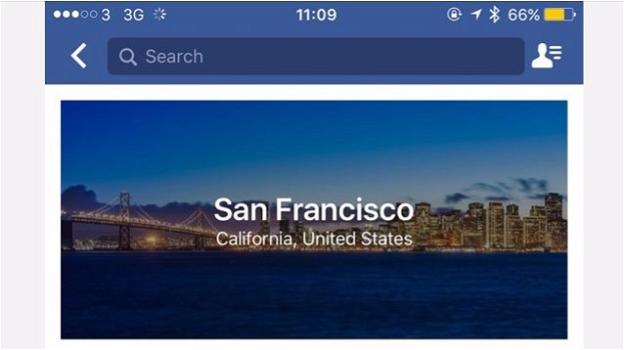 Facebook City Guides: le app Facebook suggeriranno luoghi da visitare