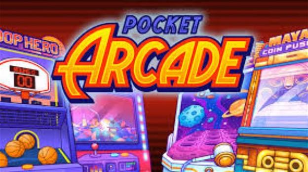 Pocket Arcade, raccolta arcade di 4 minigiochi da bar in stile vintage