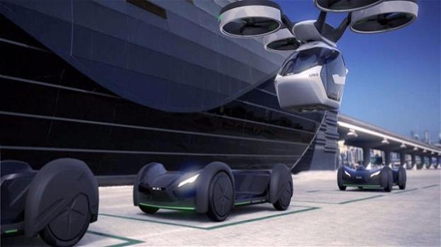 Pop Up, da Airbus e Italdesign l’auto modulare autonoma che sa volare