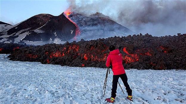 Esplosione sull’Etna a 2.700 metri di quota, dieci feriti