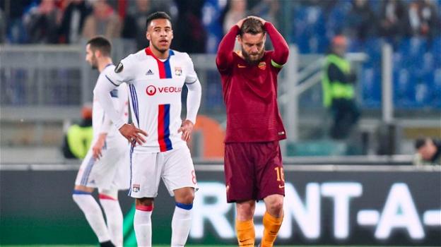 Europa League: Roma 2 Lione 1. La vittoria non basta per i giallorossi