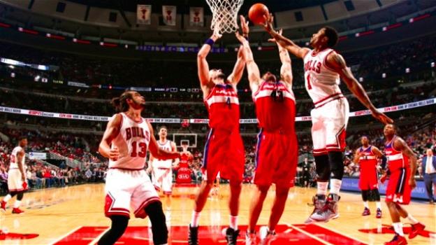 NBA, 17 marzo 2017: i Wizards vincono contro i Bulls