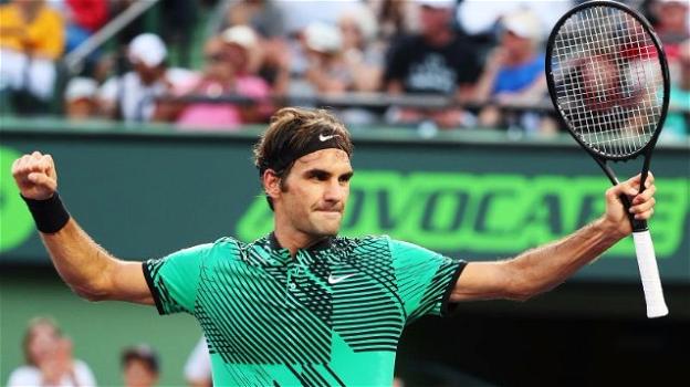 Atp Miami: Federer batte Berdych e conquista le semifinali. La Wozniacki in finale