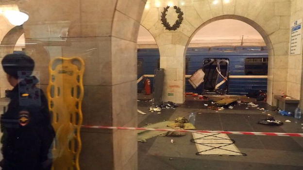Russia: esplosione nella metro di San Pietroburgo