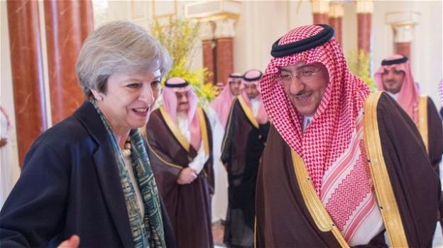 Theresa May dice no al protocollo dell’Arabia Saudita