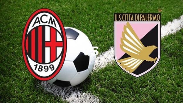 Serie A:  Milan-Palermo, le probabili formazioni delle due squadre