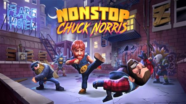 Nonstop Chuck Norris, il videogame ufficiale arriva su Android e iOS