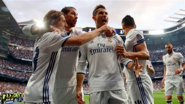 Champions League: Real Madrid-Atletico Madrid 3-0. Il derby lo vince Cristiano Ronaldo
