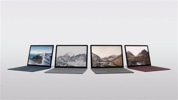 Surface Laptop: ecco il primo portatile Microsoft, con Windows 10S