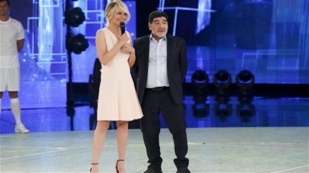 Maradona ad Amici: "Farei l’allenatore del Napoli se lo vuole la gente"