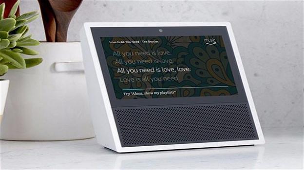 Amazon Echo Show, l’hub domestico con display e gestione videochiamate