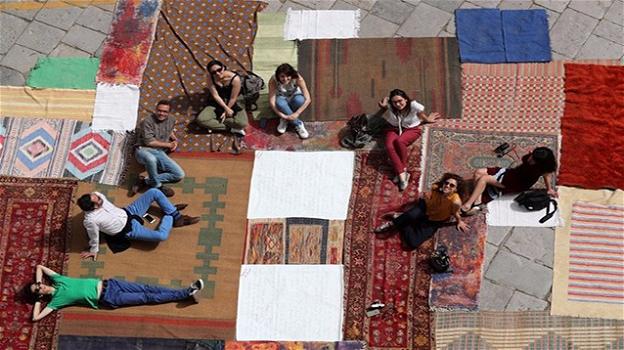 Palermo, iniziativa multiculturale: tutti in piazza con i tappeti