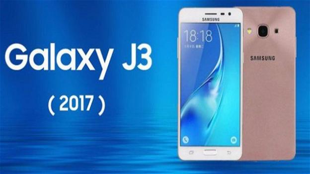 Samsung Galaxy J3 (2017): smartphone entry level con Android Nougat