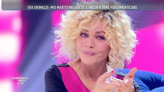 Domenica Live: Eva Grimaldi in lacrime con Barbara D’Urso