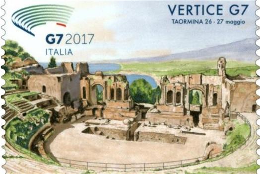 26 maggio, il vertice dei G7 anche in francobollo