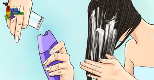 Mettete del sale nello shampoo: questo trucco risolve molti problemi dei capelli