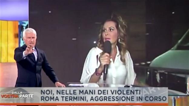 "Dalla Vostra Parte", Daniela Santaché aggredita in diretta a Roma