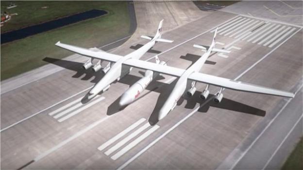 Ecco Stratolaunch, l’aereo più grande del mondo
