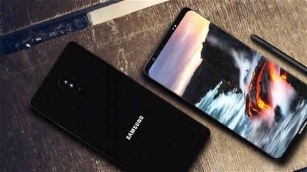 Samsung Note 8: a fine Agosto, con 4k dinamico e scanner posteriore