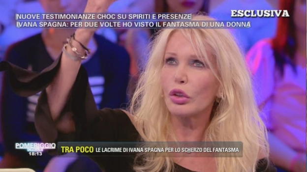 Pomeriggio 5: Ivana Spagna racconta il suo rapporto con il paranormale