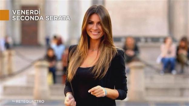 Alessia Ventura è al "Gran tour dʼItalia" in seconda serata su Rete 4