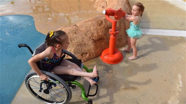 Texas, apre primo parco acquatico per bambini disabili