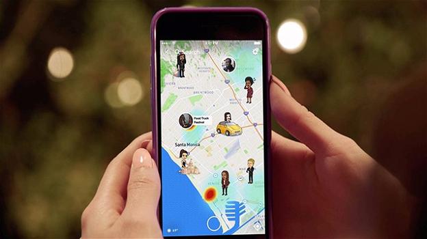 Snapchat: arrivano le Snap Map con la posizione dei propri amici