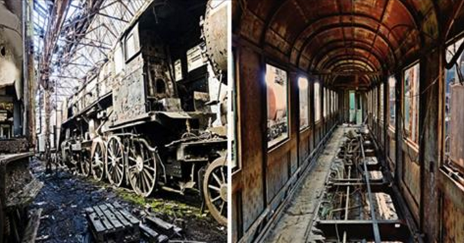 Il cimitero dei treni in Ungheria: un luogo silenzioso e suggestivo da non perdere