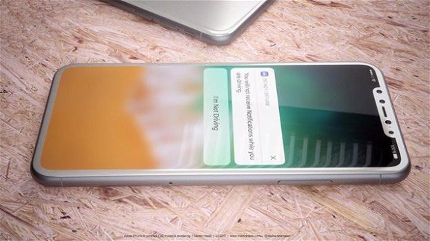 iPhone 8, ipotesi: niente TouchID ma scanner 3D, con frontale all-display