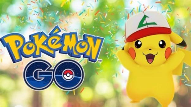 Pokémon Go festeggia il primo anno con un Pikachu speciale