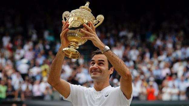 Roger Federer diventa il Re di Wimbledon: batte in finale Cilic