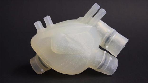 Zurigo: stampa 3d di un cuore artificiale con ciclo cardiaco naturale