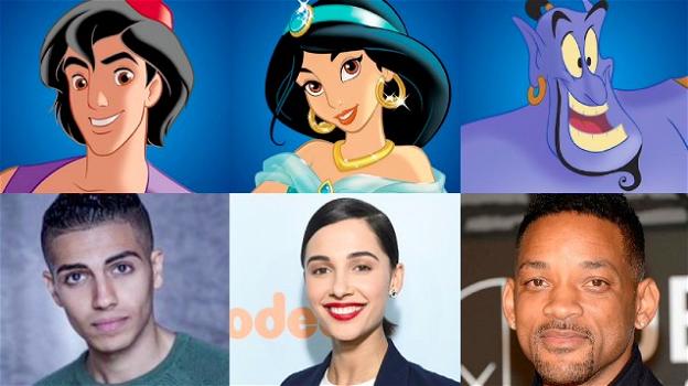 Svelato il cast completo del nuovo film Disney "Aladdin"