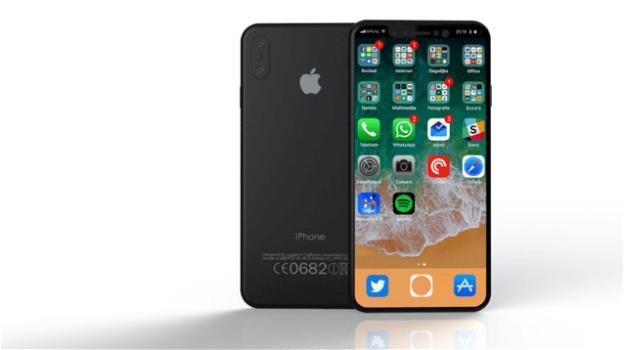 iPhone 8: design, e possibile collocazione alternativa del TouchID