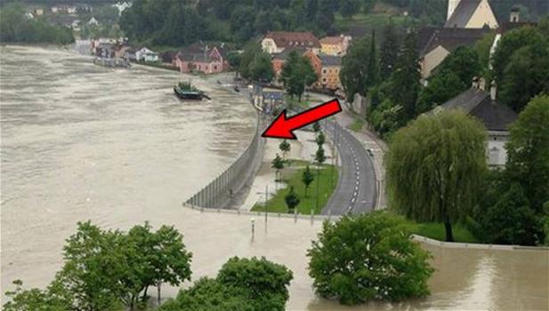 Austria, il rimedio mobile contro le alluvioni fa scalpore: ecco cos’hanno escogitato