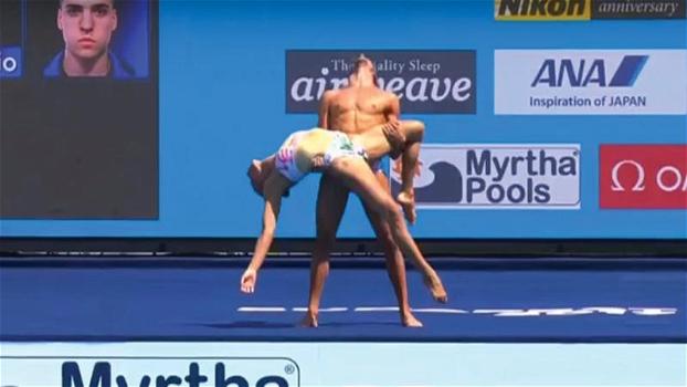 Mondiali di nuoto sincronizzato: ecco l’esibizione della coppia italiana che ha vinto l’Oro