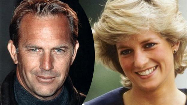 Lady Diana, Kevin Costner tra gli amanti della principessa