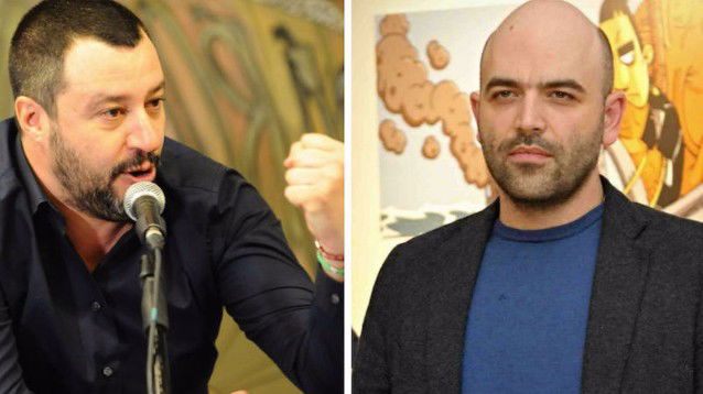 Salvini Contro Roberto Saviano Se Andiamo Al Governo Gli Leverò L