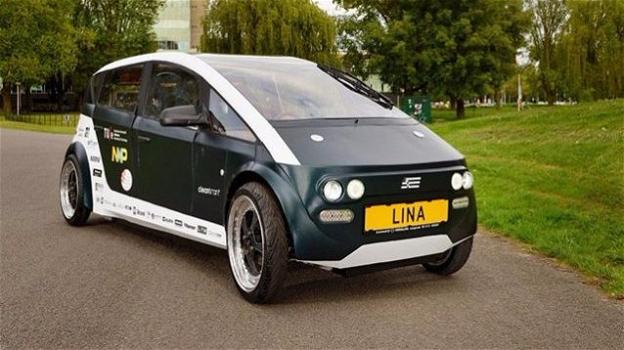 Lina, ecco l’auto a zero emissioni con carrozzeria biodegradabile