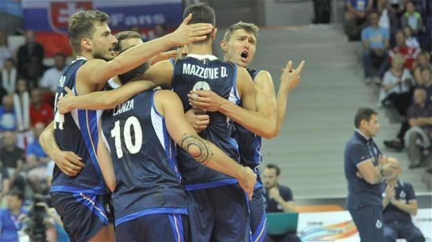Europei di volley maschile: Italia-Repubblica Ceca 3-0