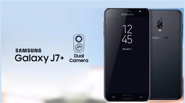 Samsung in procinto di lanciare il medio-gamma Galaxy J7 +, con doppia postcamera