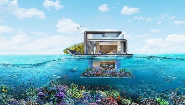 Dubai, ecco le ville galleggianti con giardino di barriera corallina. Saranno pronte entro il 2018