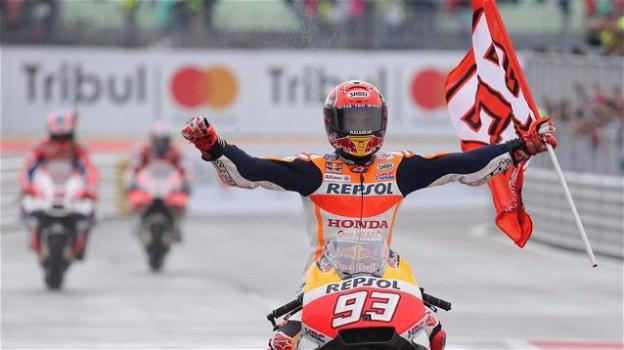 MotoGP a Misano Adriatico: vince Marquez, terzo Dovizioso